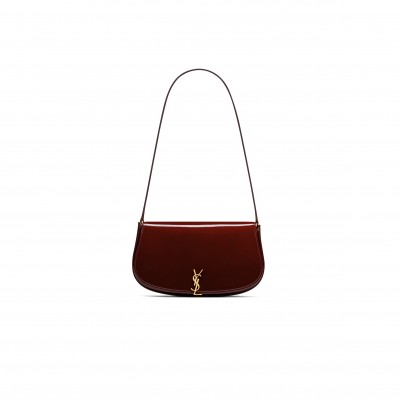 YSL MINI VOLTAIRE IN PATENT LEATHER 779642 (17.5*13.4*5cm)